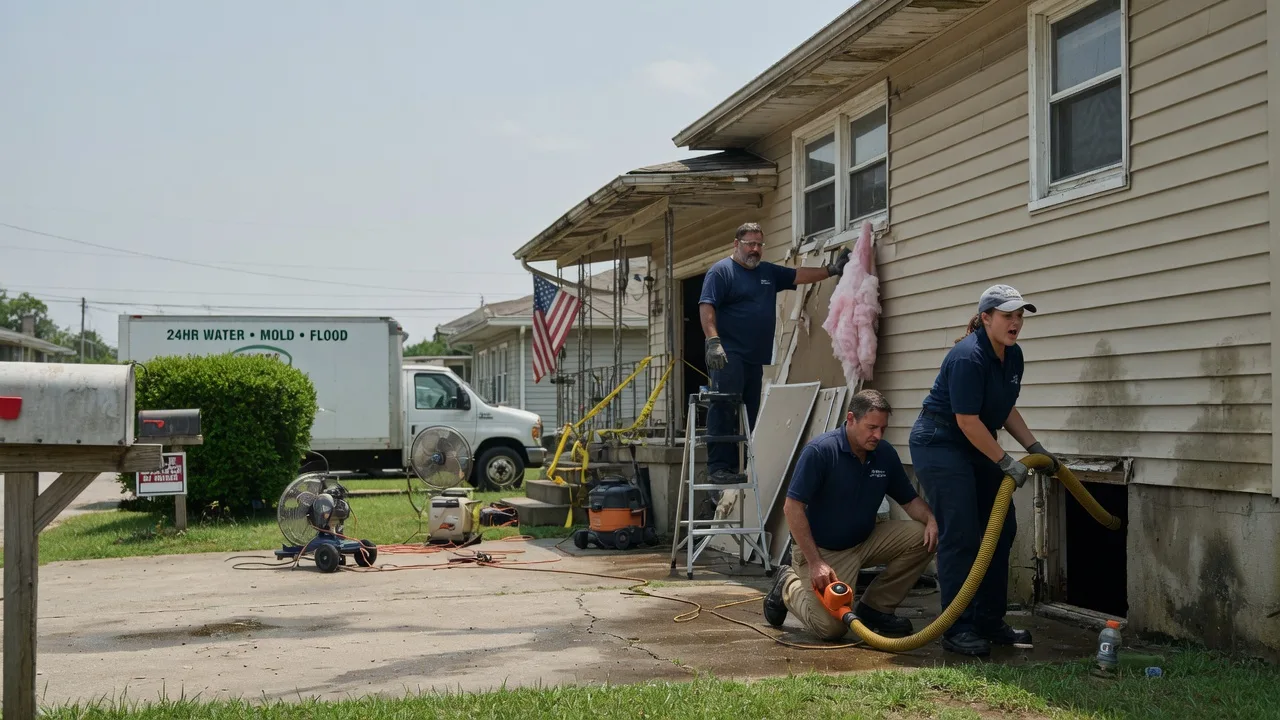 Water Damage Repair in Honobia, OK near me